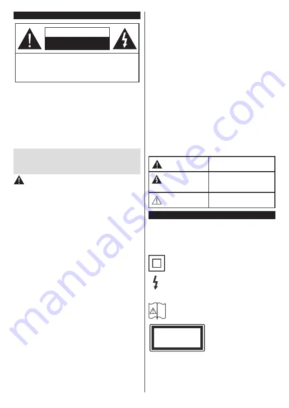 Gogen TVF39R571STWEB Instruction Manual Download Page 3