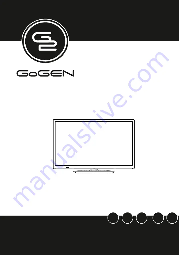 Gogen TVH24P452T Instruction Manual Download Page 1