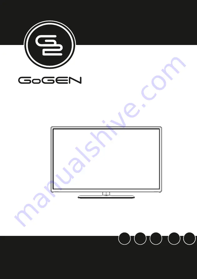 Gogen TVH32R552STWEB Скачать руководство пользователя страница 1