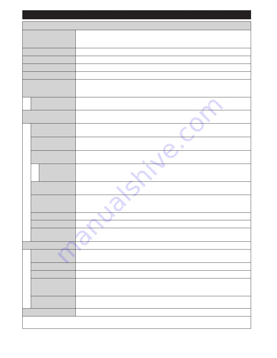 Gogen TVU40S304STWEB Instruction Manual Download Page 71