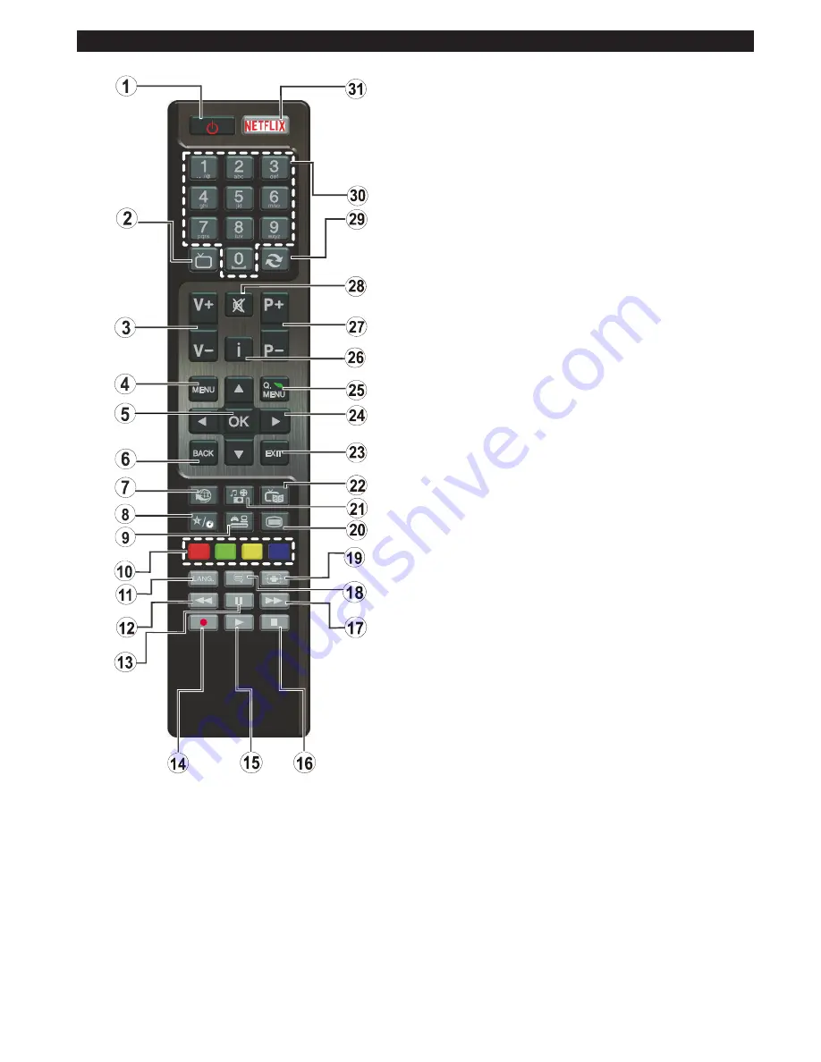 Gogen TVU40S304STWEB Instruction Manual Download Page 94