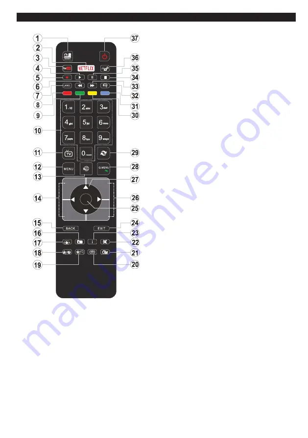 Gogen TVU40V298STWEB Instruction Manual Download Page 122