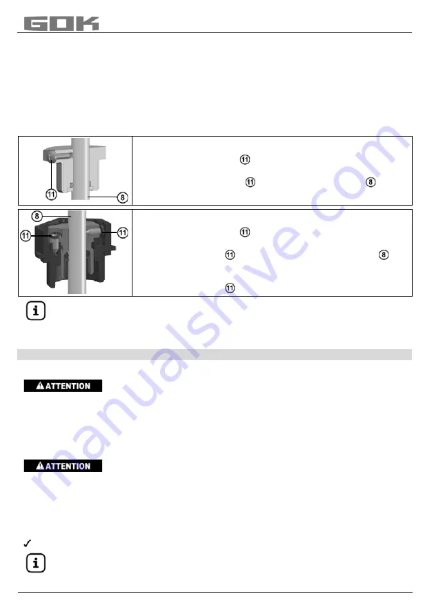 GOK BC-1-2 Assembly And Operating Manual Download Page 40