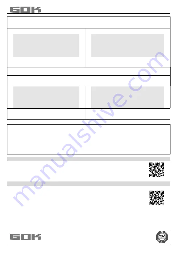 GOK BC-1-2 Assembly And Operating Manual Download Page 64