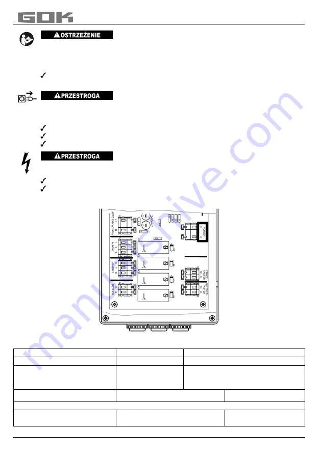 GOK BC-1-2 Assembly And Operating Manual Download Page 89