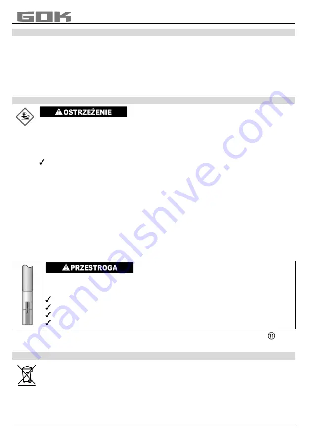 GOK BC-1-2 Assembly And Operating Manual Download Page 93