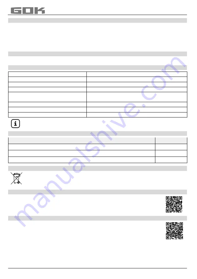 GOK Caramatic DriveOne Assembly And Operating Manual Download Page 18