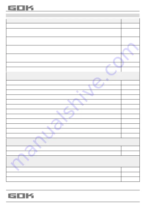 GOK Caramatic Switch Two Assembly And Operating Manual Download Page 72