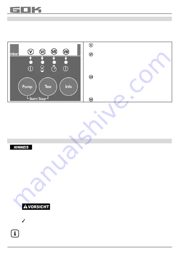 GOK Leak Check LPG PRO Assembly And Operating Manual Download Page 8