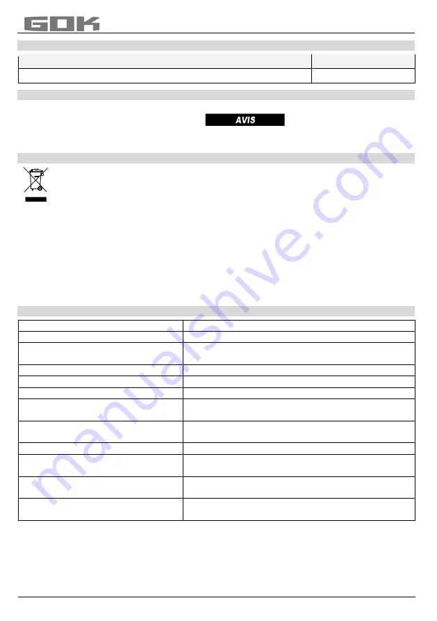 GOK Leak Check LPG PRO Assembly And Operating Manual Download Page 36