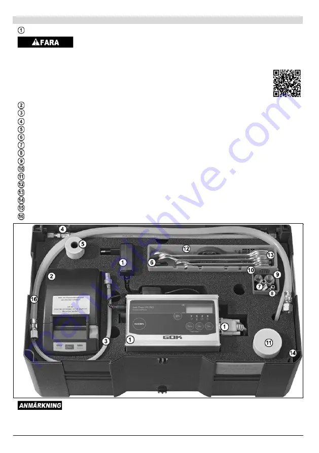 GOK Leak Check LPG PRO Assembly And Operating Manual Download Page 77