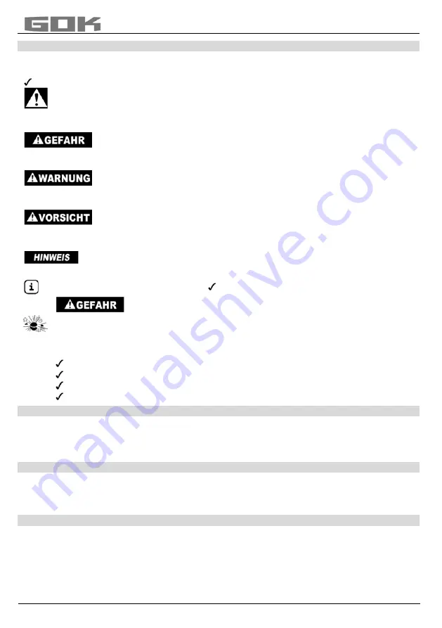 GOK NDR 0515 Assembly And Operating Manual Download Page 2