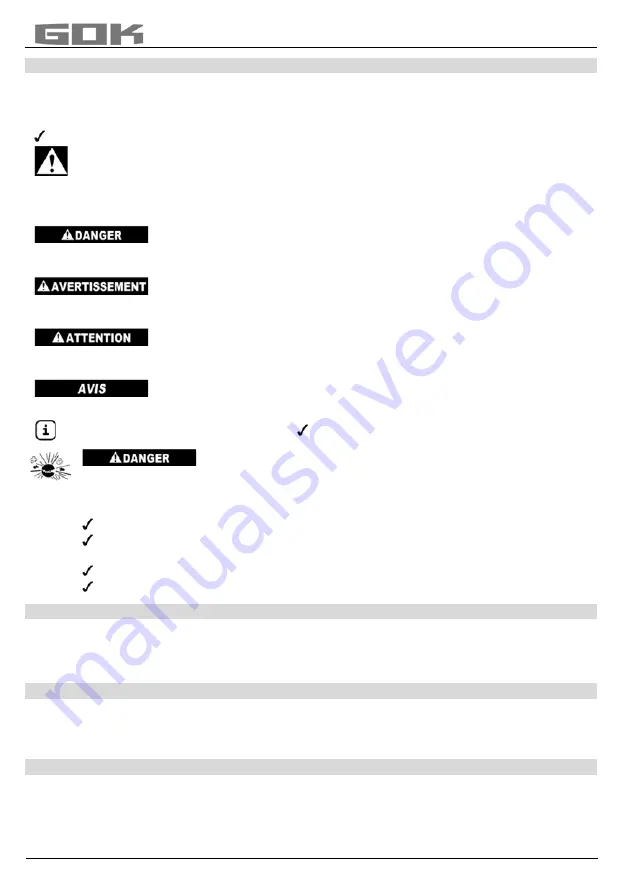 GOK NDR 0515 Assembly And Operating Manual Download Page 26