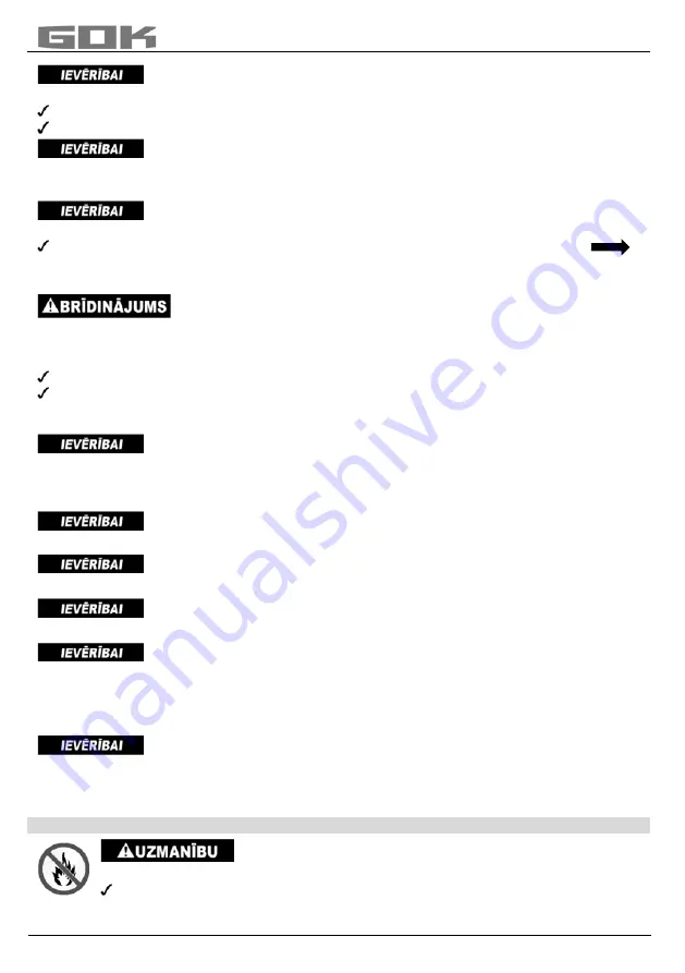 GOK NDR 0515 Assembly And Operating Manual Download Page 96