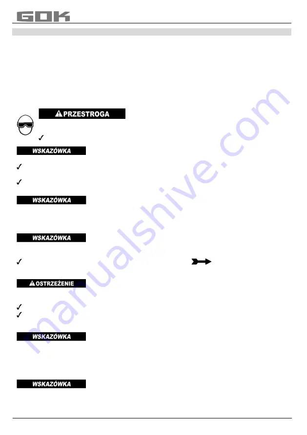 GOK NDR 0516 Assembly And Operating Manual Download Page 21