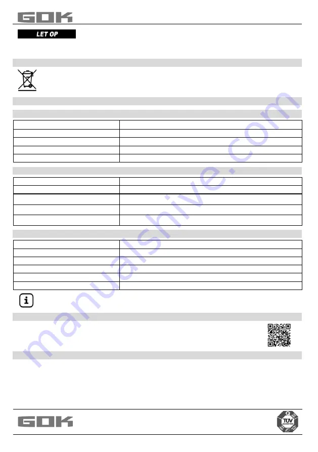 GOK SBS Assembly And Operating Manual Download Page 41