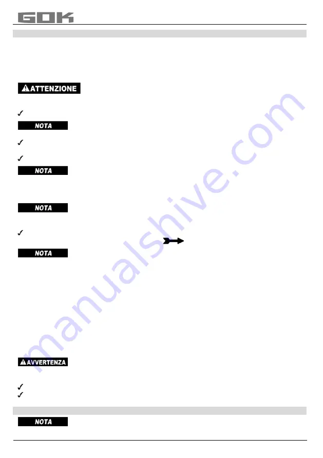 GOK SBS Assembly And Operating Manual Download Page 47