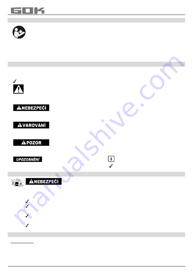 GOK SBS Assembly And Operating Manual Download Page 54