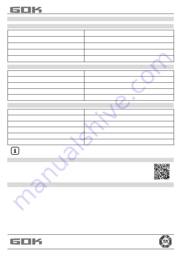 GOK SBS Assembly And Operating Manual Download Page 105