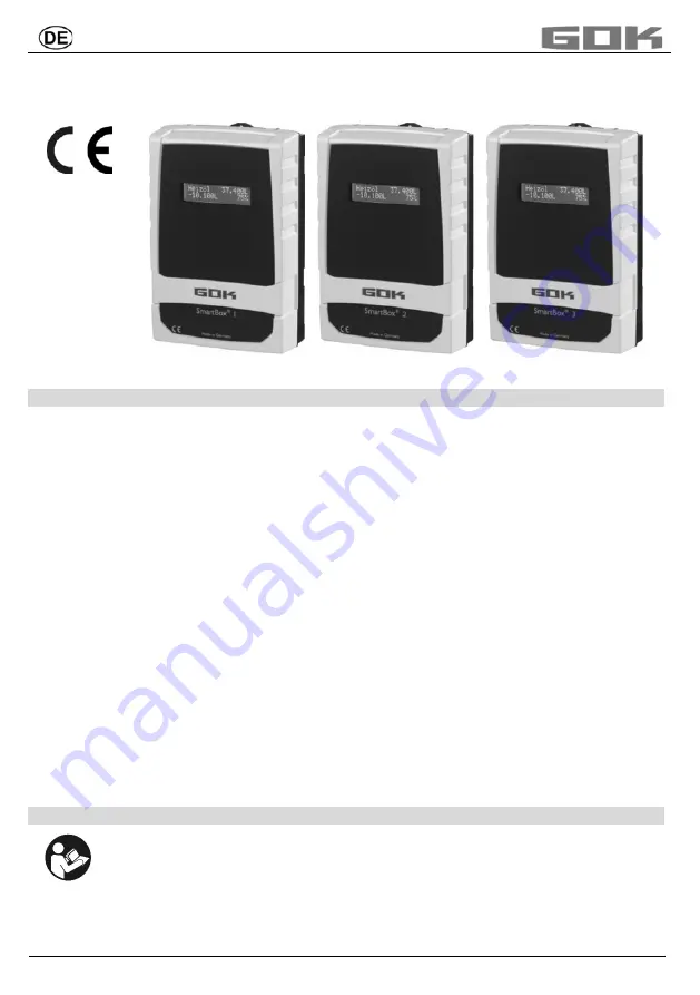 GOK SmartBox 1 Assembly And Operating Manual Download Page 1