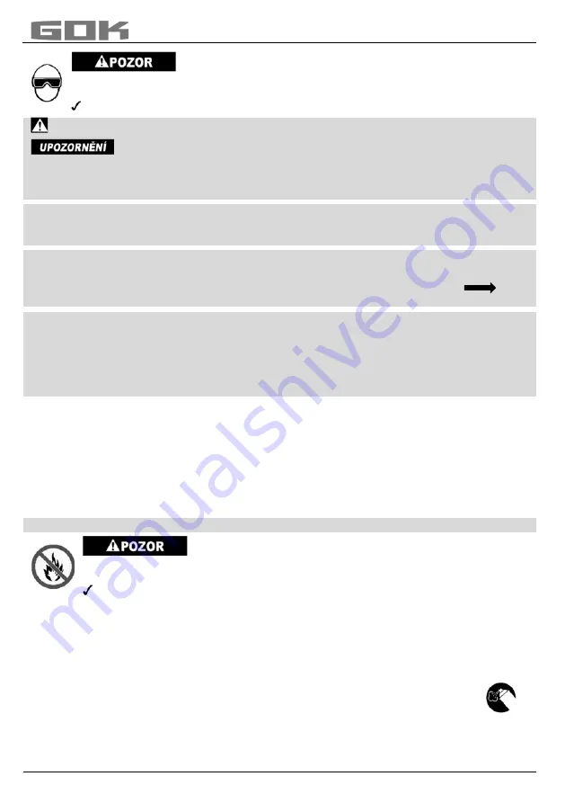 GOK VSR 0126 Assembly And Operating Manual Download Page 34