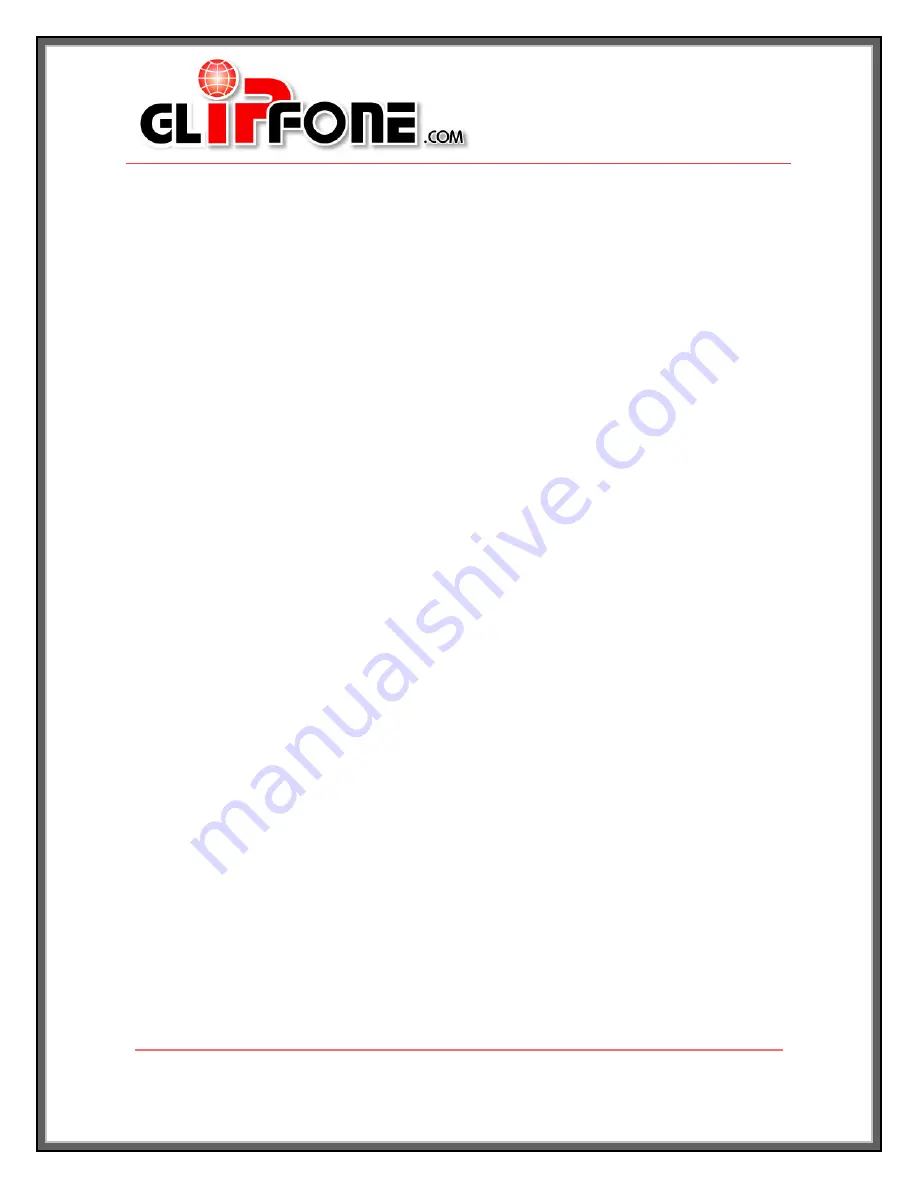 Gold Line glipfone User Manual Download Page 1