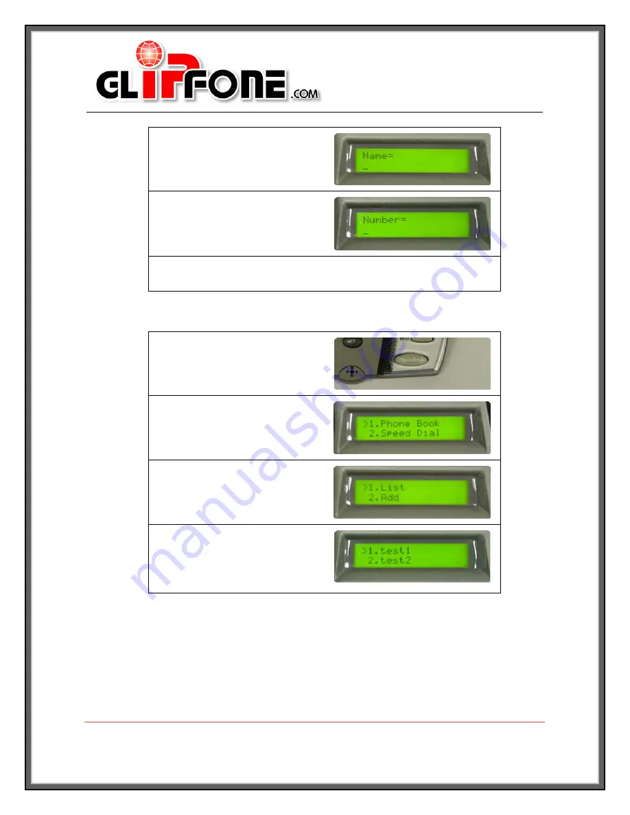 Gold Line glipfone User Manual Download Page 15