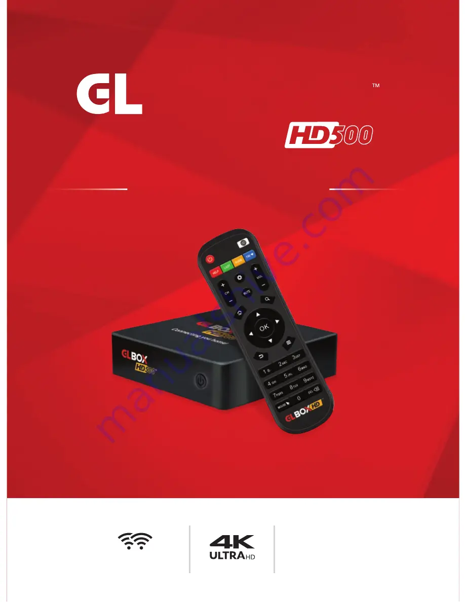 Gold Line GLSmartBox HD 500 User Manual Download Page 1