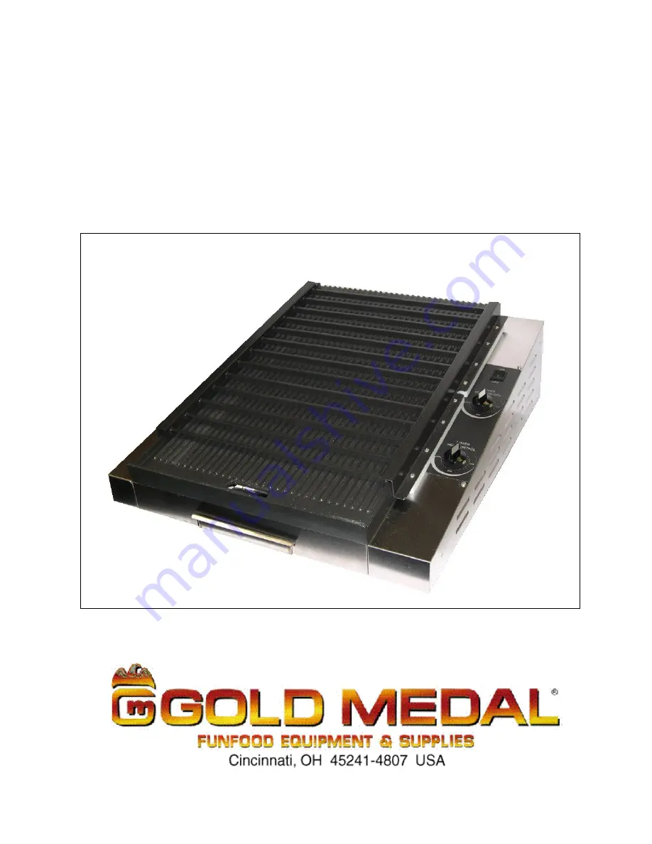 Gold Medal 8160EX Instruction Manual Download Page 1