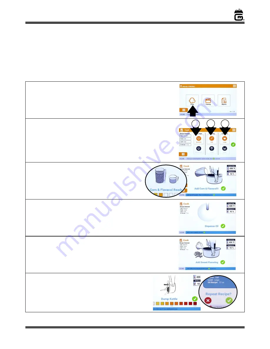 Gold Medal PopClean Elite Popper 600 Series Instruction Manual Download Page 31