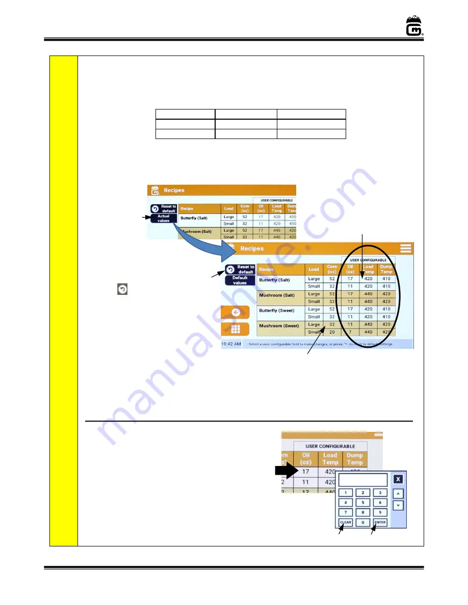 Gold Medal PopClean Elite Popper 600 Series Instruction Manual Download Page 46