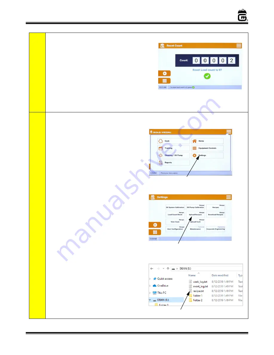 Gold Medal PopClean Elite Popper 600 Series Instruction Manual Download Page 48