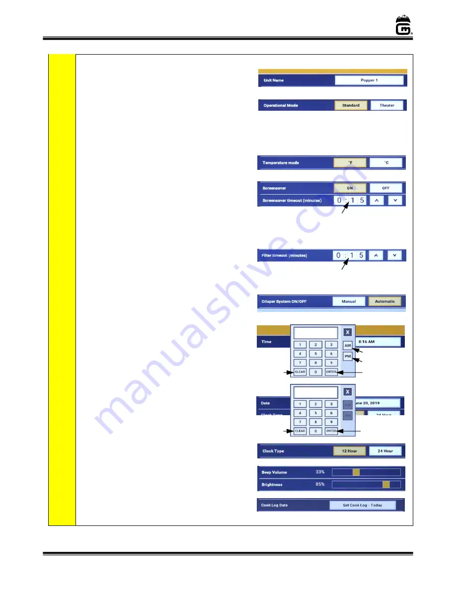 Gold Medal PopClean Elite Popper 600 Series Instruction Manual Download Page 51