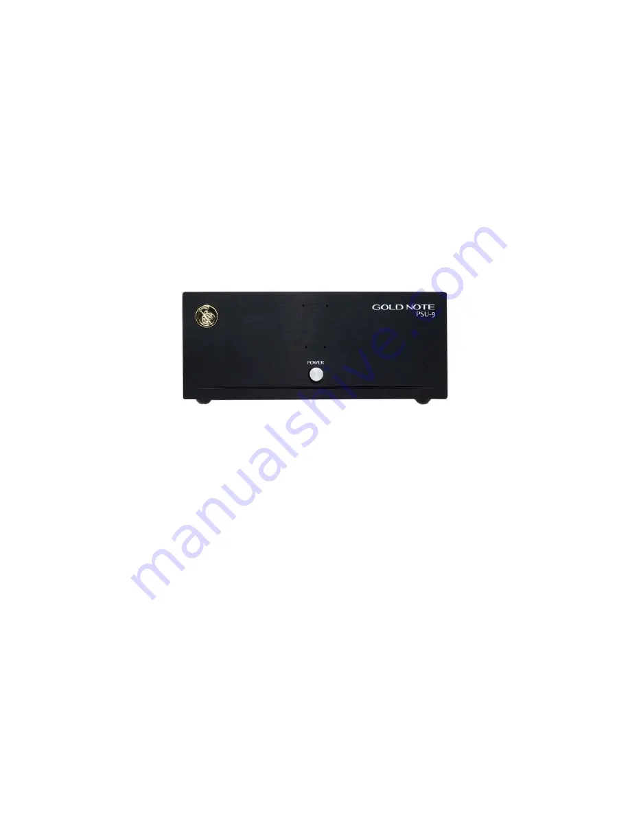 Gold Note PSU-9 Owner'S Manual Download Page 1