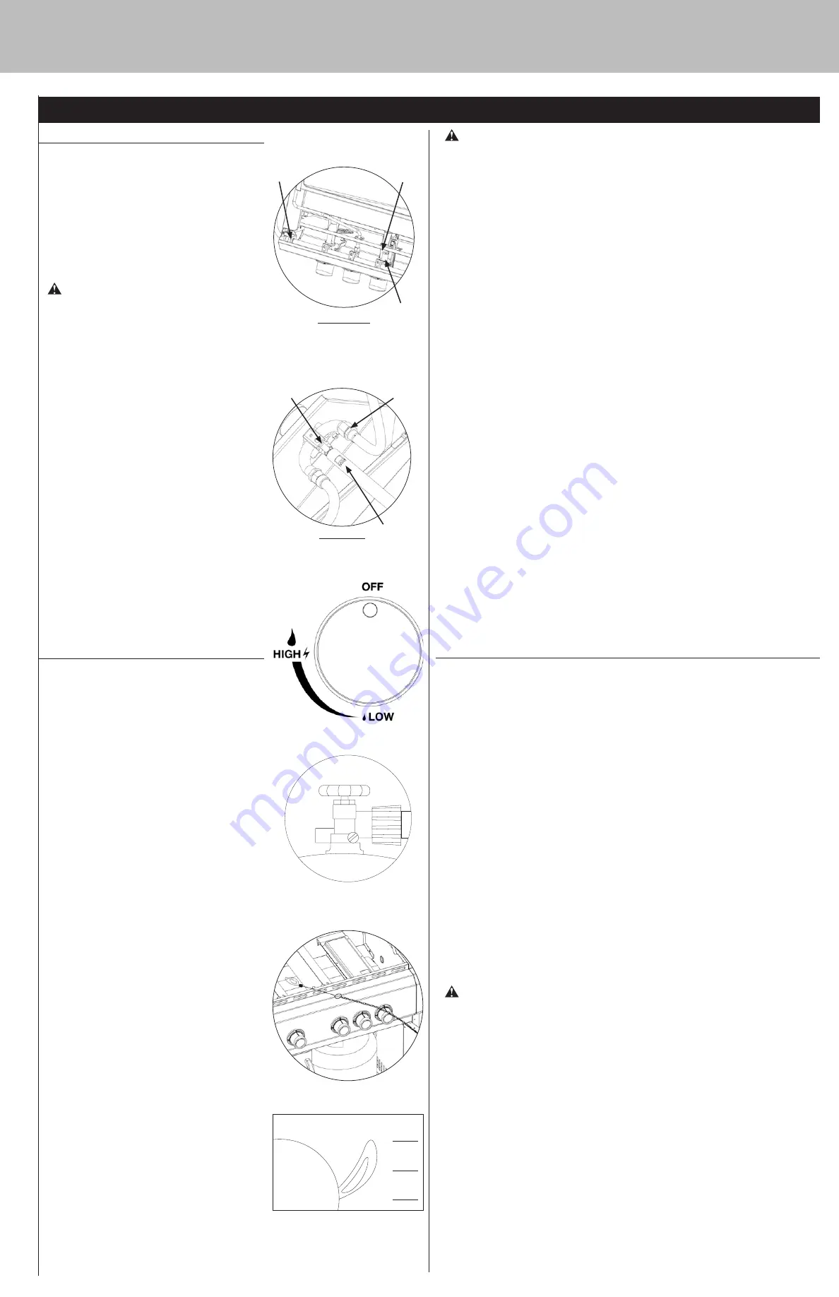 Gold Uniflame GBC873W-C Owner'S Manual Download Page 11