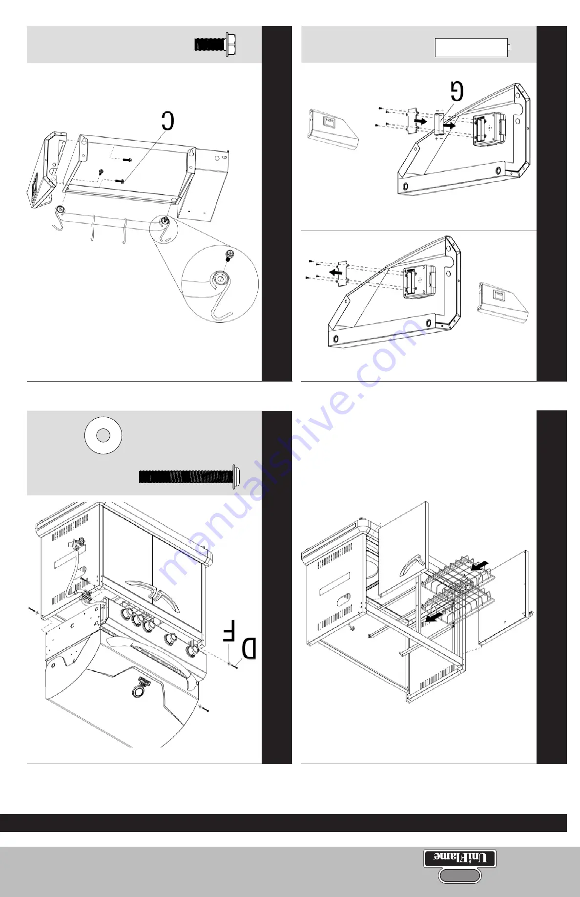 Gold Uniflame GBC873W-C Owner'S Manual Download Page 27