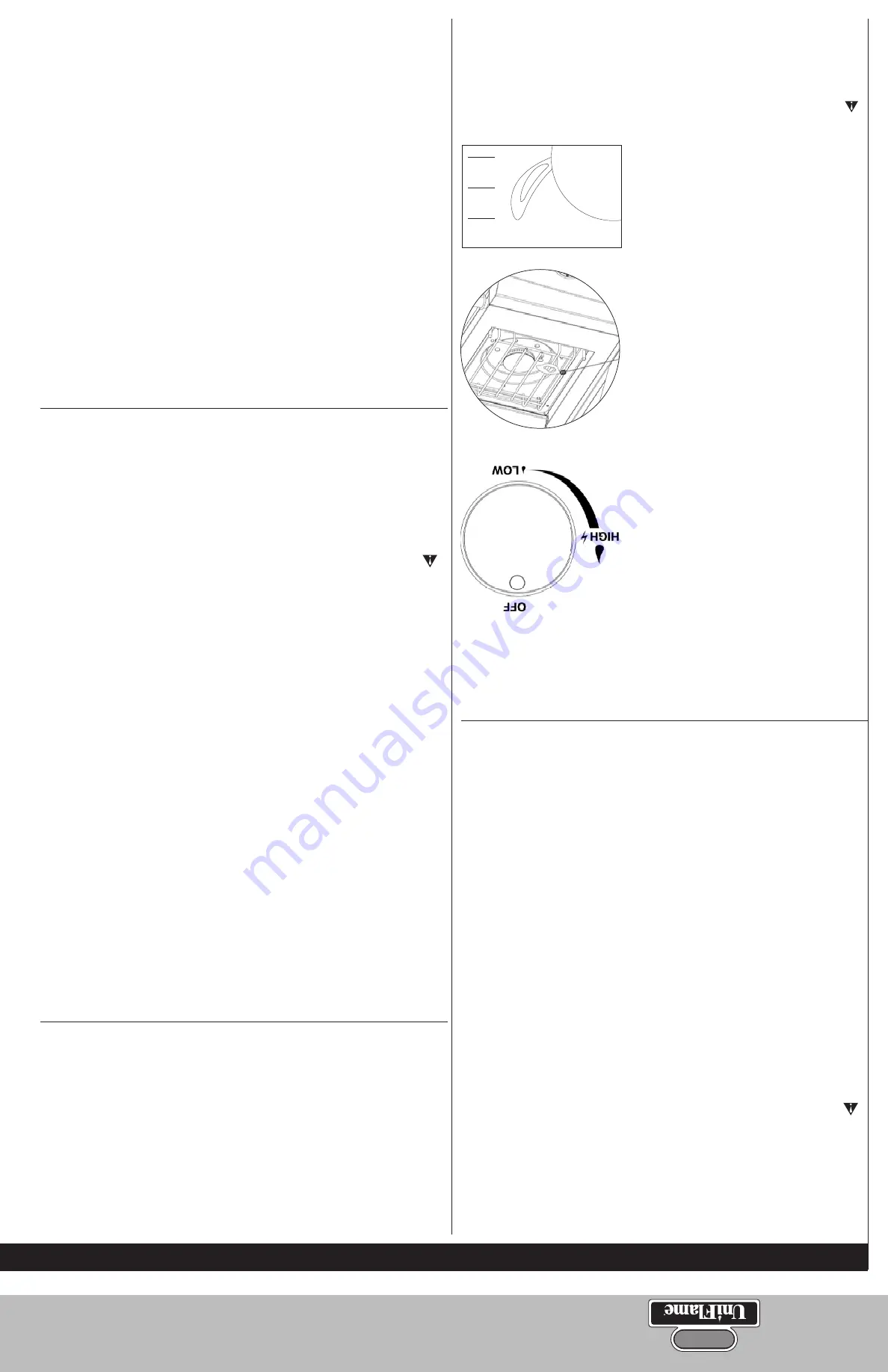 Gold unitflame GBC873W Owner'S Manual Download Page 21