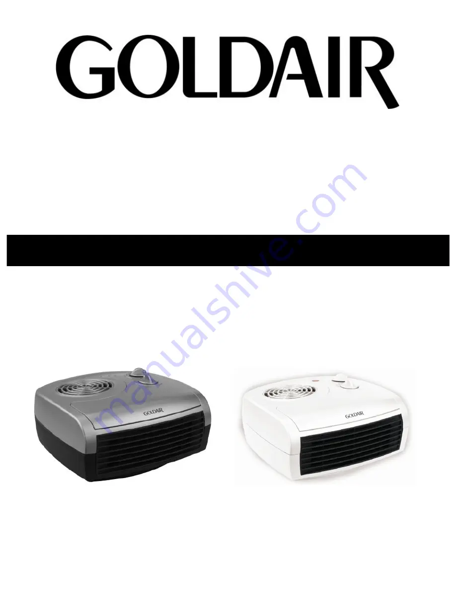 Goldair 3514TC Operating Instructions Download Page 1