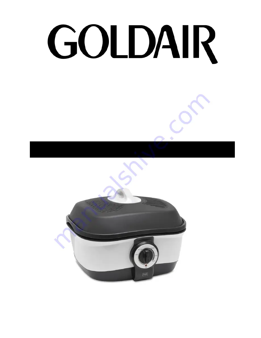 Goldair FMC320 Operating Instructions Manual Download Page 1