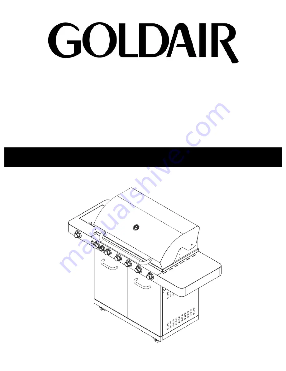 Goldair GBQ250 Скачать руководство пользователя страница 1