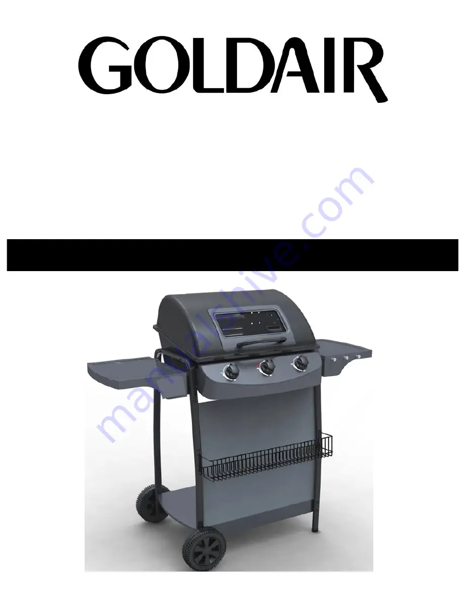 Goldair GBQKC120 Operating Instructions Manual Download Page 1