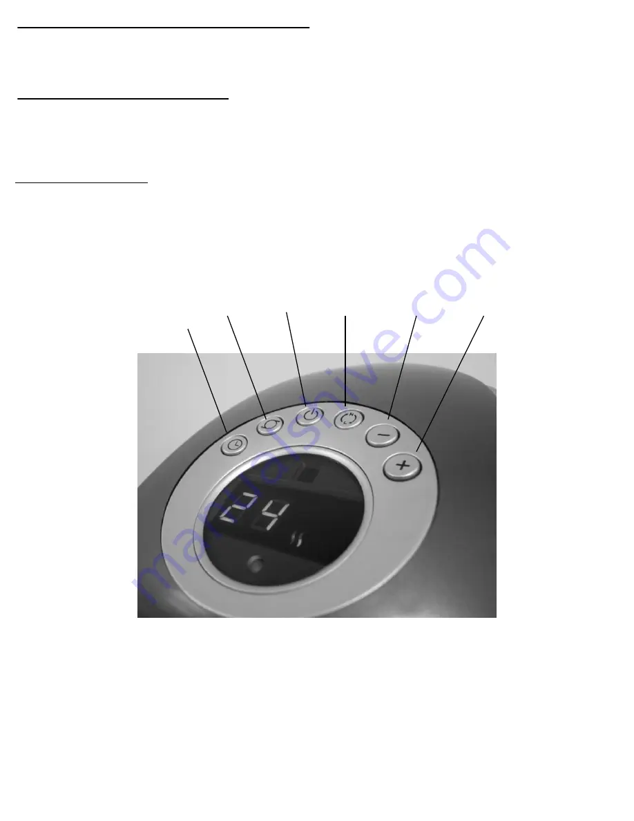 Goldair GCT200 Operating Instructions Manual Download Page 3