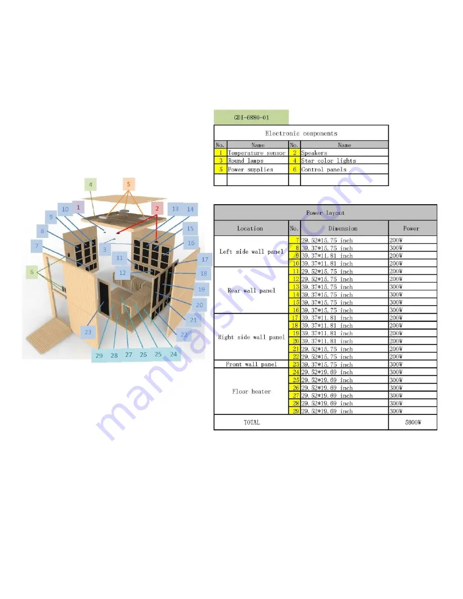 Golden Designs GDI-6880-01 Скачать руководство пользователя страница 7