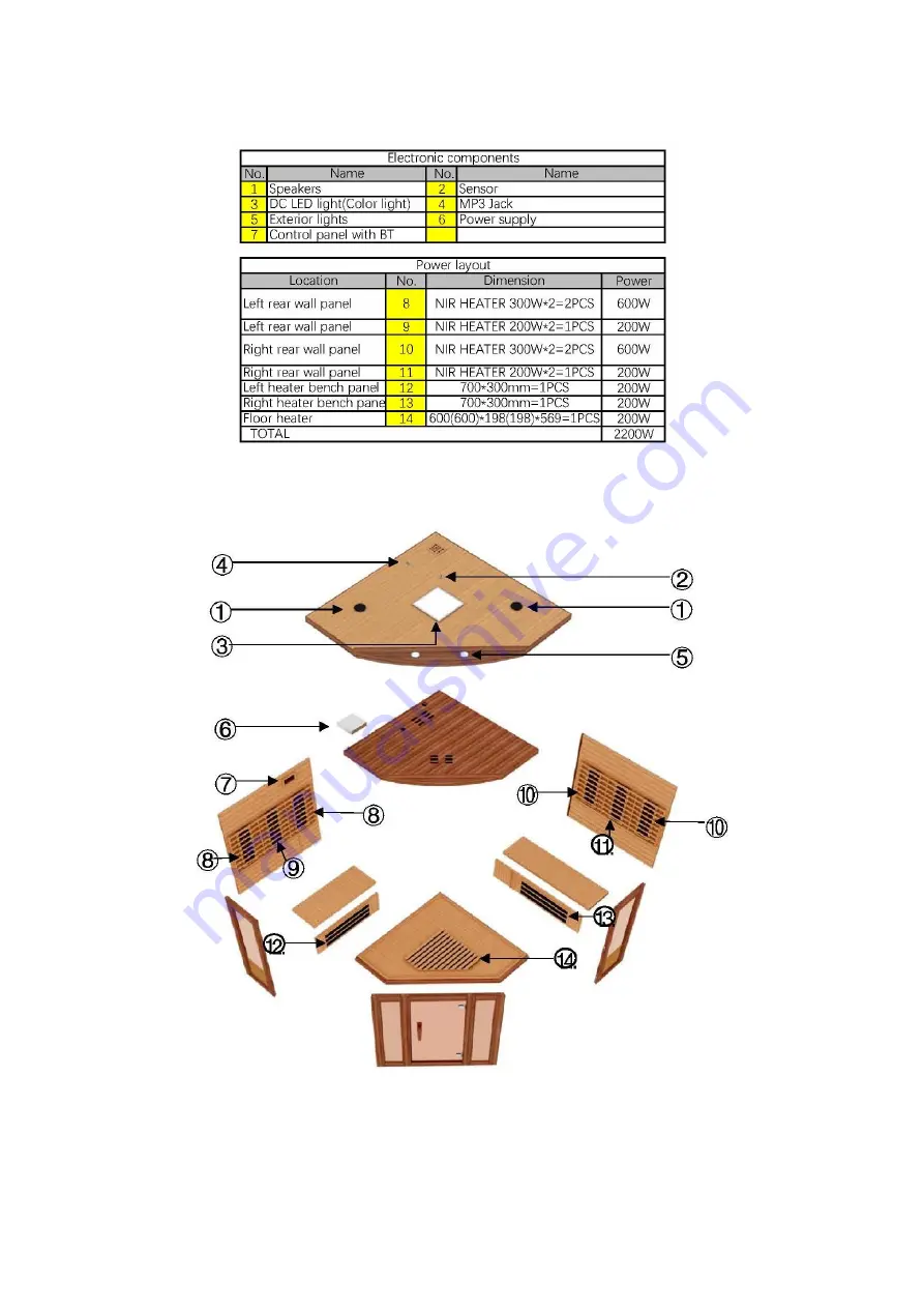 Golden Designs MX-M356-01 Instruction Manual Download Page 8