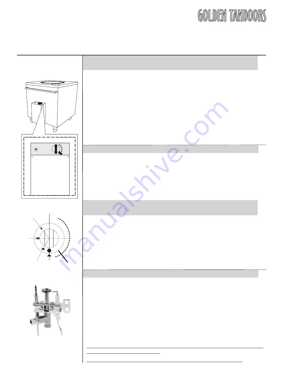 GOLDEN TANDOORS GT -610AG Скачать руководство пользователя страница 10