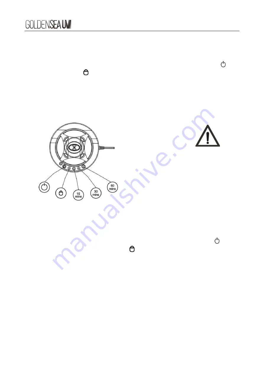 GOLDENSEA UV UVP36 Quick Start Manual Download Page 8