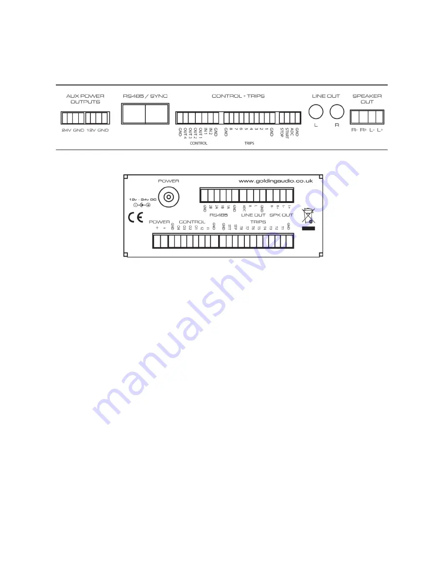 Golding Audio OX6111E Скачать руководство пользователя страница 2