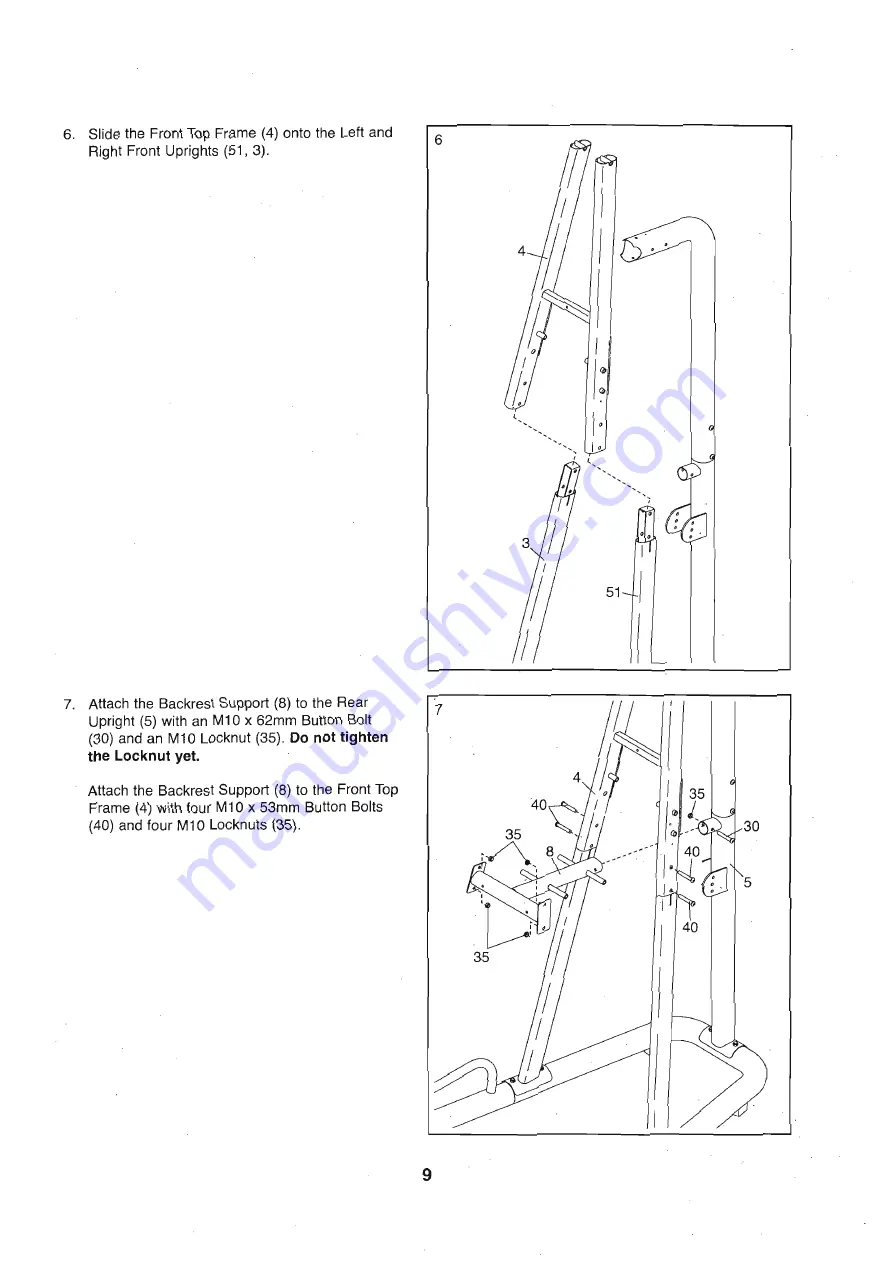 Gold's Gym GGBE1957.0 User Manual Download Page 9