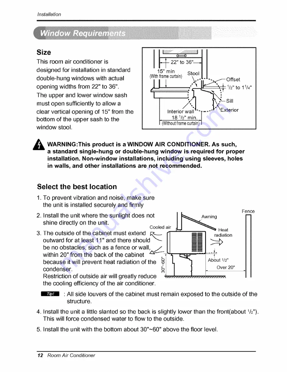 Goldstar BG8000ER Owner'S Manual Download Page 12