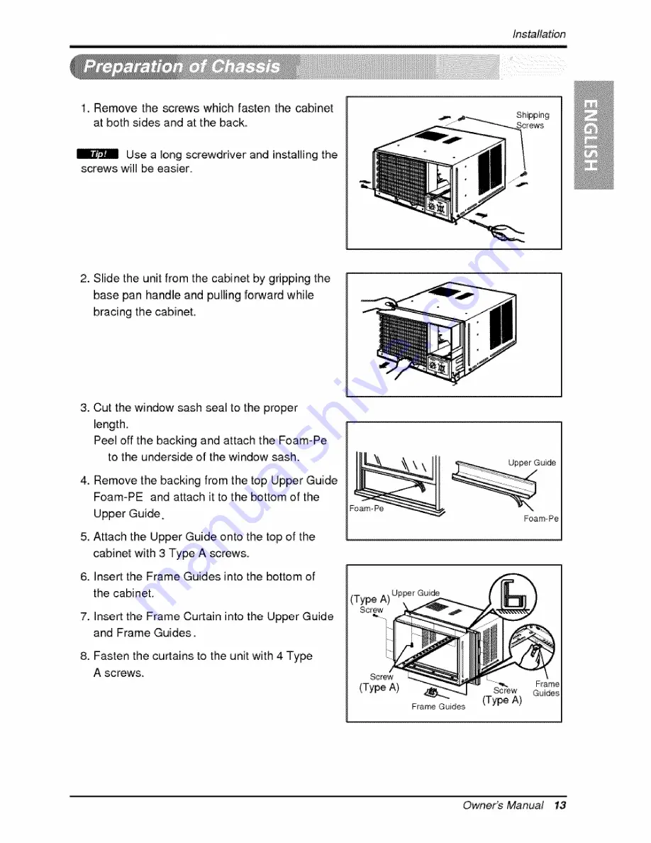 Goldstar BG8000ER Owner'S Manual Download Page 13